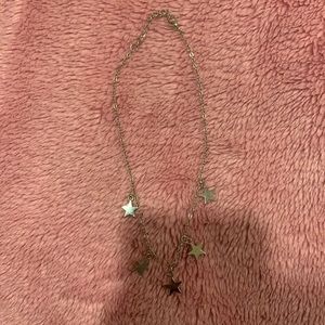 silver star necklace